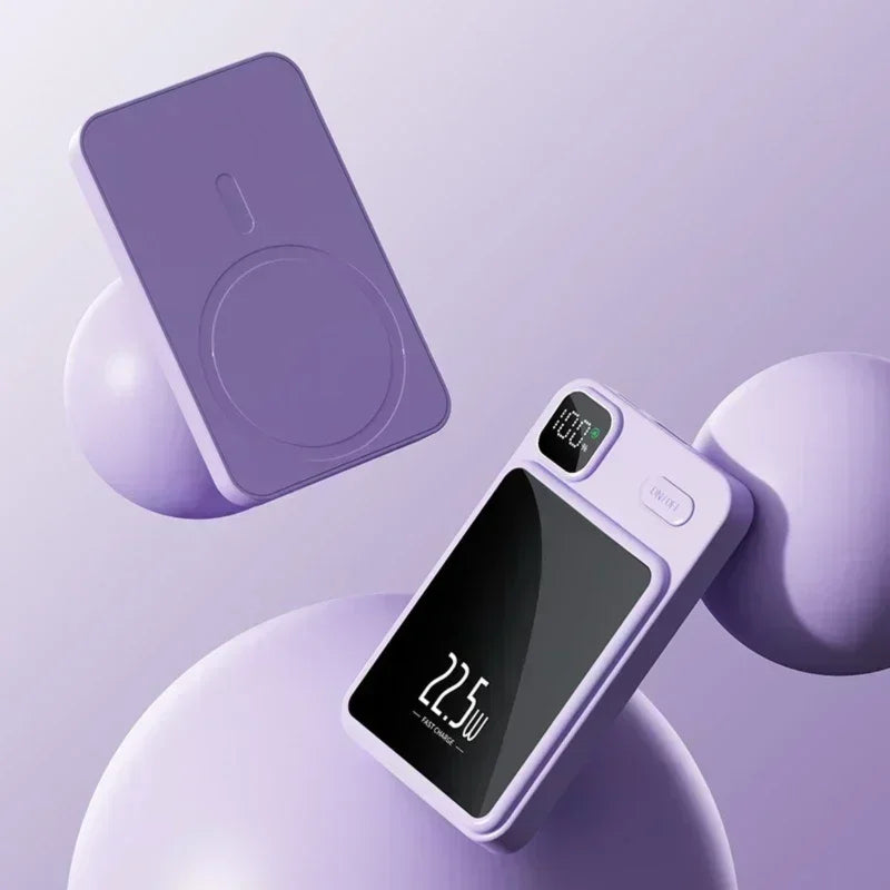 30000mAh Magnetic Wireless Charger Power Bank Magsafe For Android And iPhone