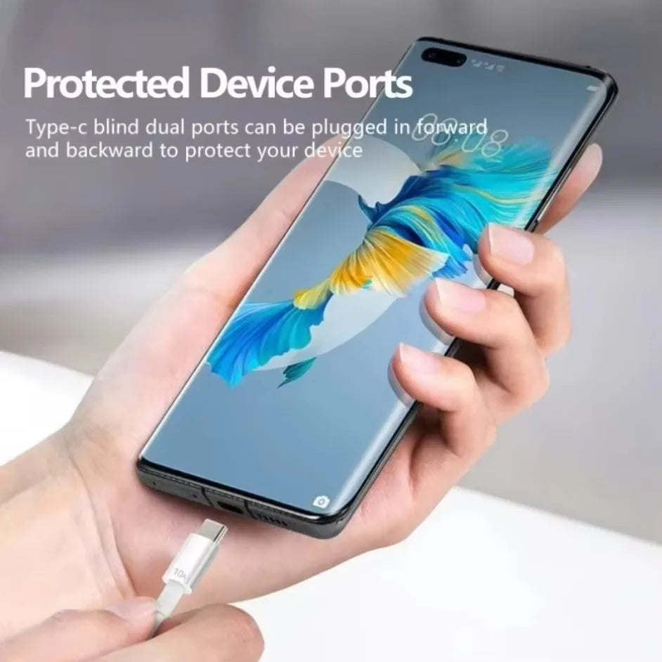Universal 120W USB Type C Cable 10A Super Fast Charging Cable 1M/1.5M/2M