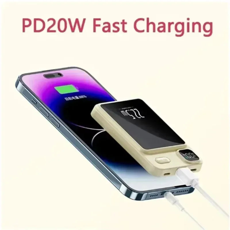 30000mAh Magnetic Wireless Charger Power Bank Magsafe For Android And iPhone