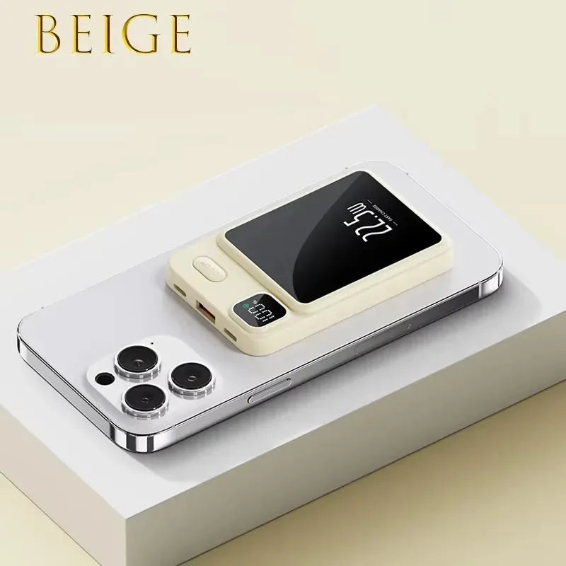 30000mAh Magnetic Wireless Charger Power Bank Magsafe For Android And iPhone