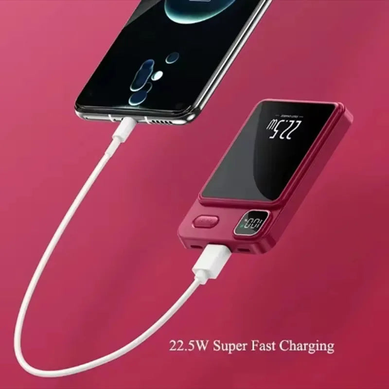 30000mAh Magnetic Wireless Charger Power Bank Magsafe For Android And iPhone