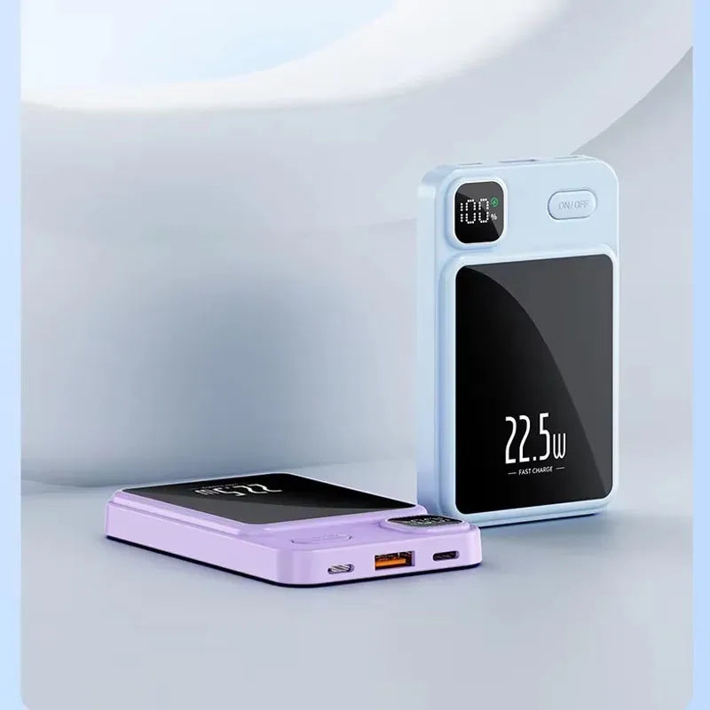 30000mAh Magnetic Wireless Charger Power Bank Magsafe For Android And iPhone