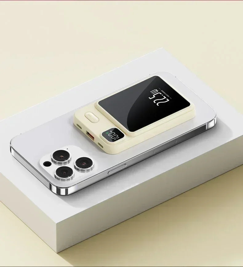 30000mAh Magnetic Wireless Charger Power Bank Magsafe For Android And iPhone